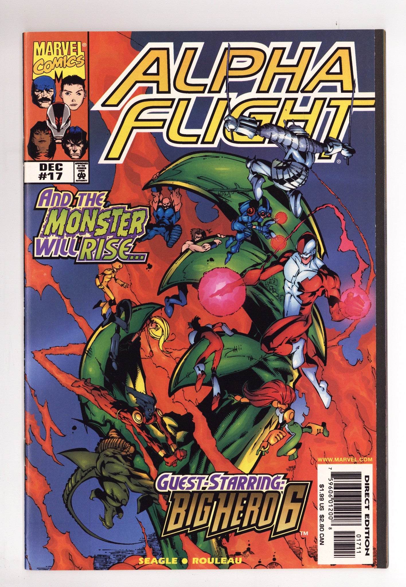 Alpha Flight Vol 2 17 NM- (9.2) (1998) 
