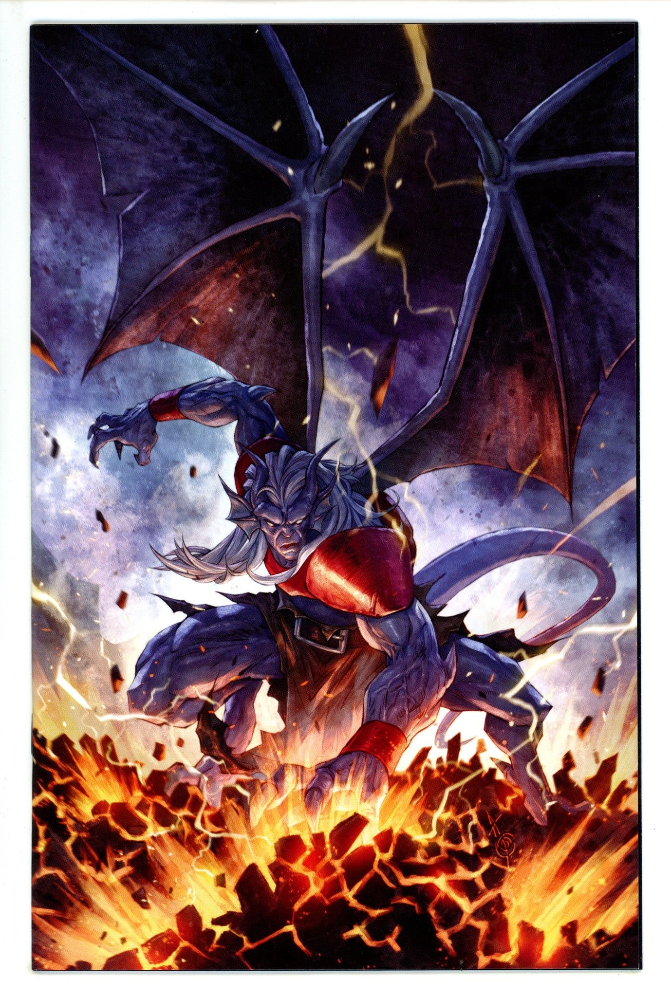 Gargoyles Dark Ages 5 Quah Virgin Incentive Variant (2024)