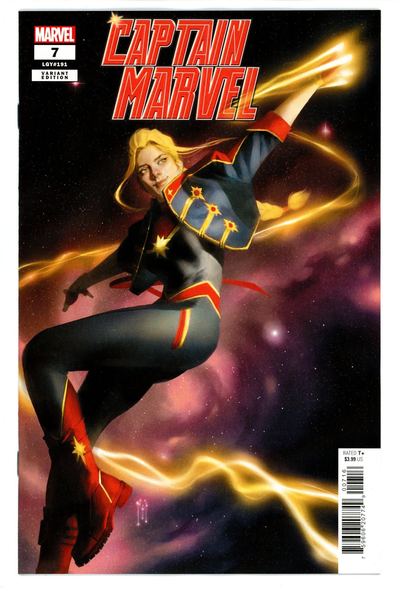 Captain Marvel Vol 12 7 Mercado Incentive Variant NM (2024)