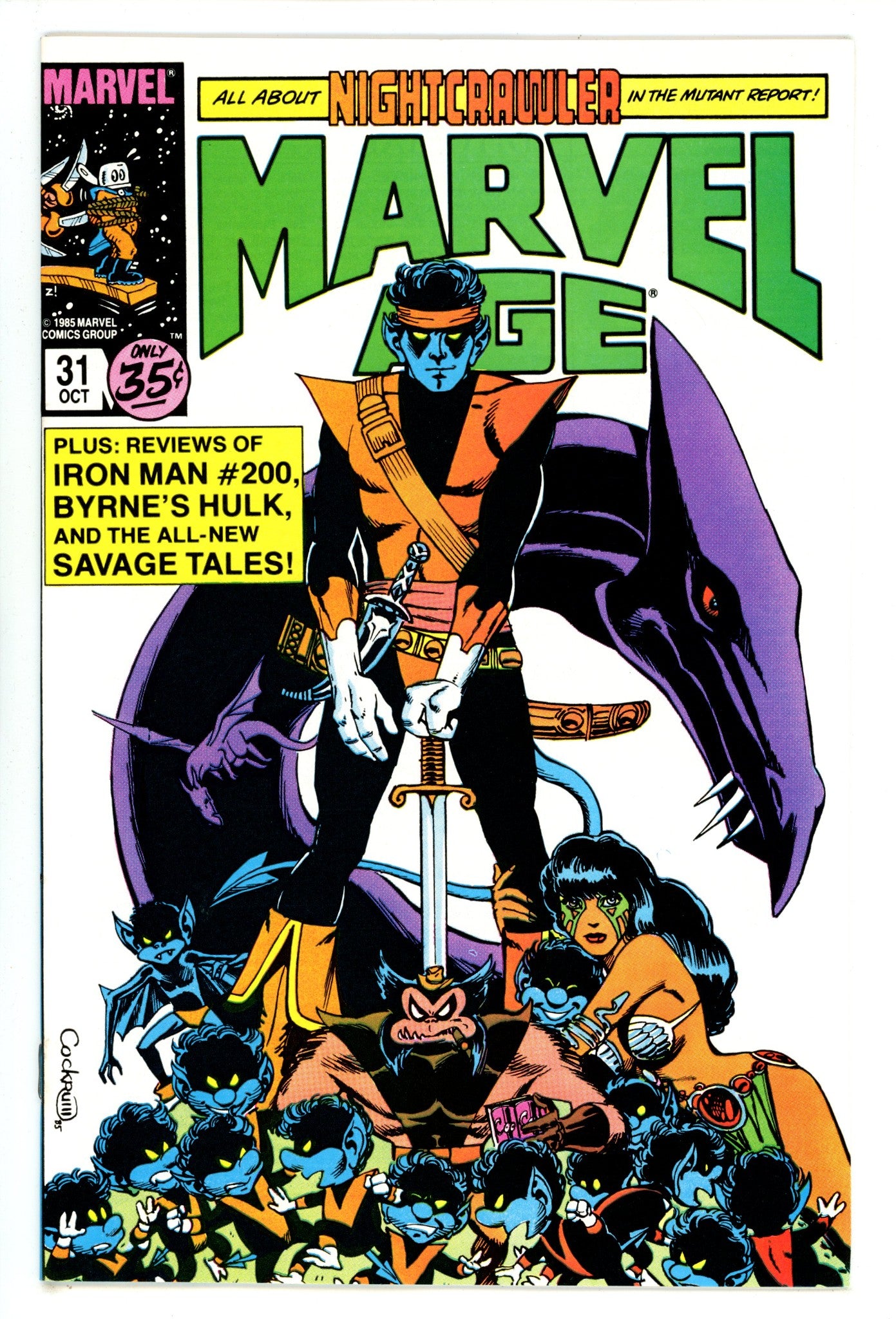 Marvel Age 31 High Grade (1985) 