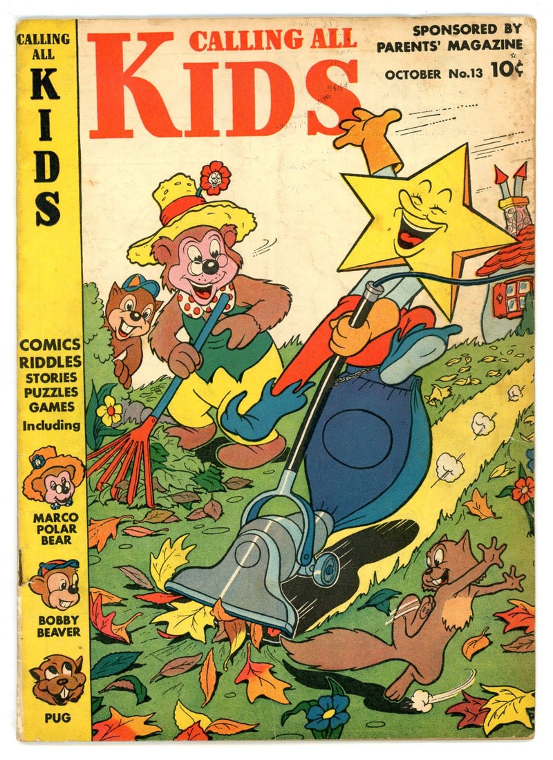 Calling All Kids 13 VG- (3.5) (1947) 