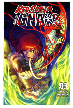 Red Sonja: Age of Chaos 3 High Grade (2020) Hetrick Variant