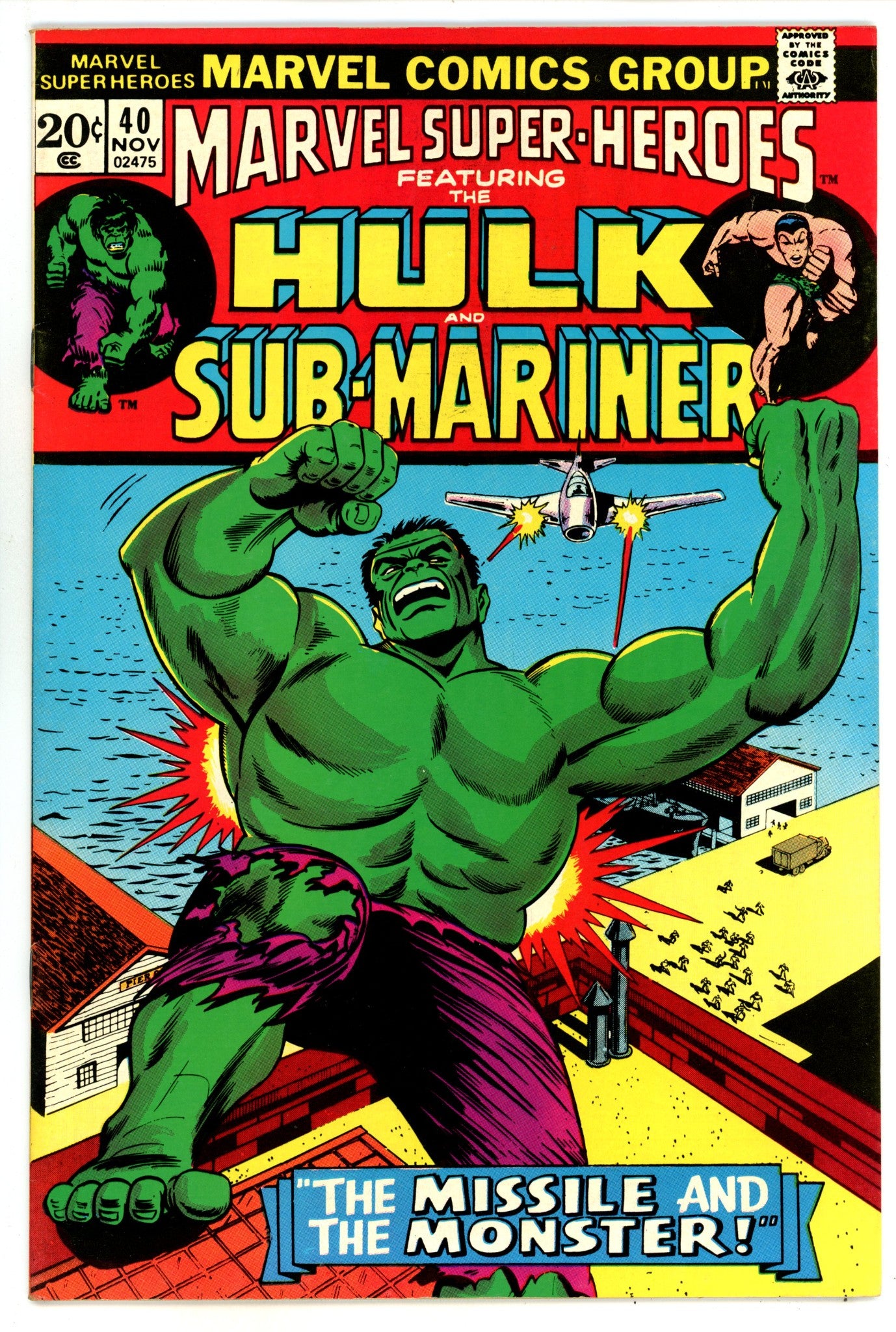 Marvel Super-Heroes 40 VF (8.0) (1973) 