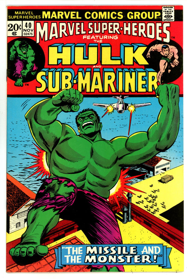 Marvel Super-Heroes 40 VF (8.0) (1973)