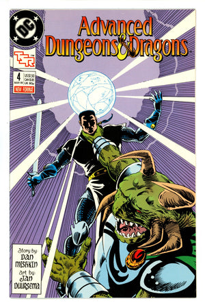 Advanced Dungeons & Dragons Comic Book 4 Mid Grade (1989)