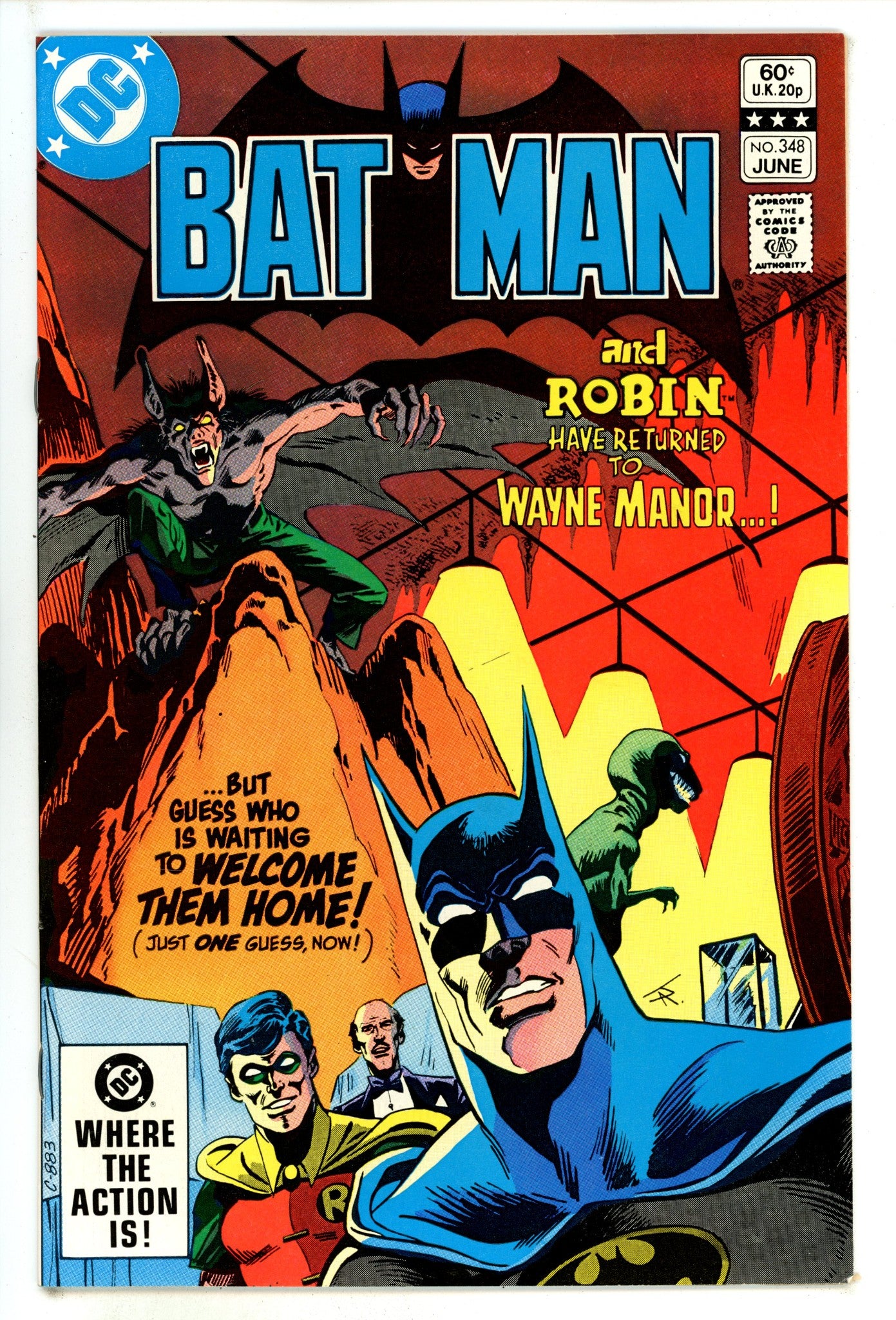 Batman Vol 1 348 NM- (9.2) (1982) 