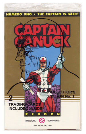 Captain Canuck Reborn 1 Mid Grade (1994) Edition Sealed