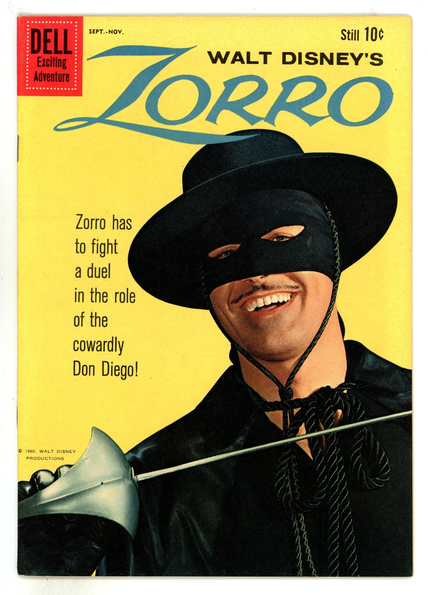 Walt Disney's Zorro 11 VF+ (8.5) (1960) 