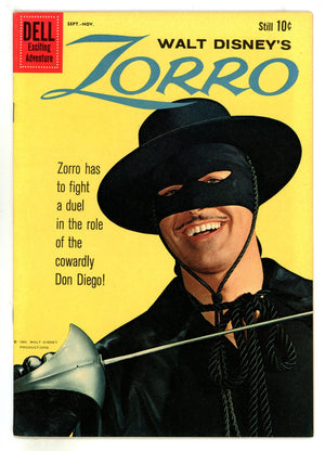 Walt Disney's Zorro 11 VF+ (8.5) (1960) 