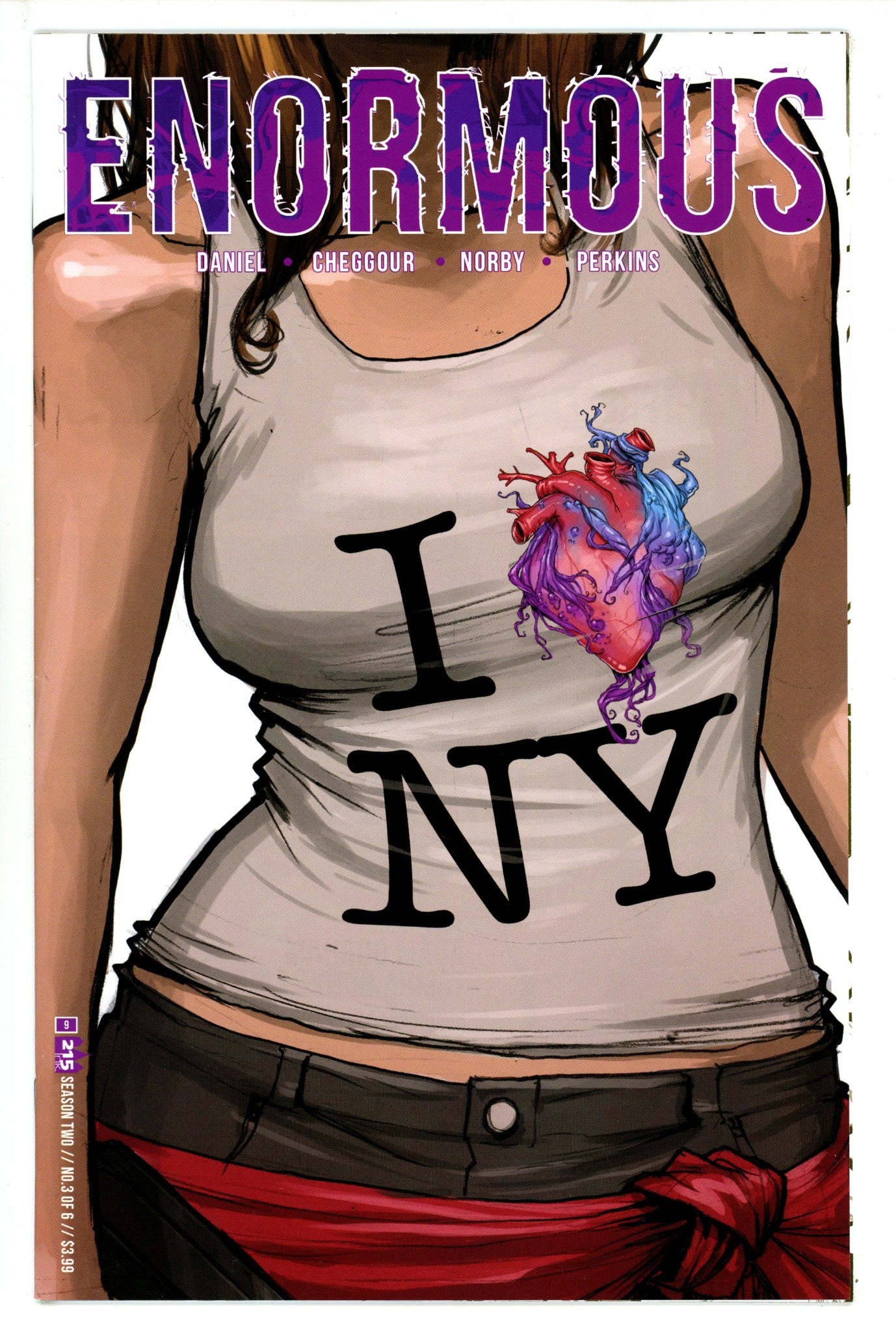 Enormous Vol 2 9 VF (8.0) (2015) Upchurch Exclusive Variant 