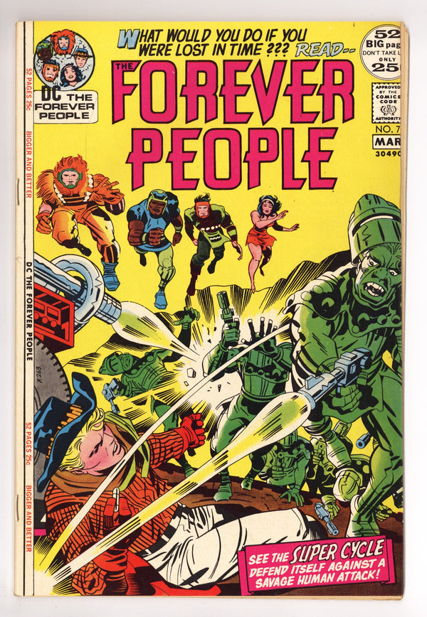 The Forever People Vol 1 7 FN/VF (7.0) (1972)
