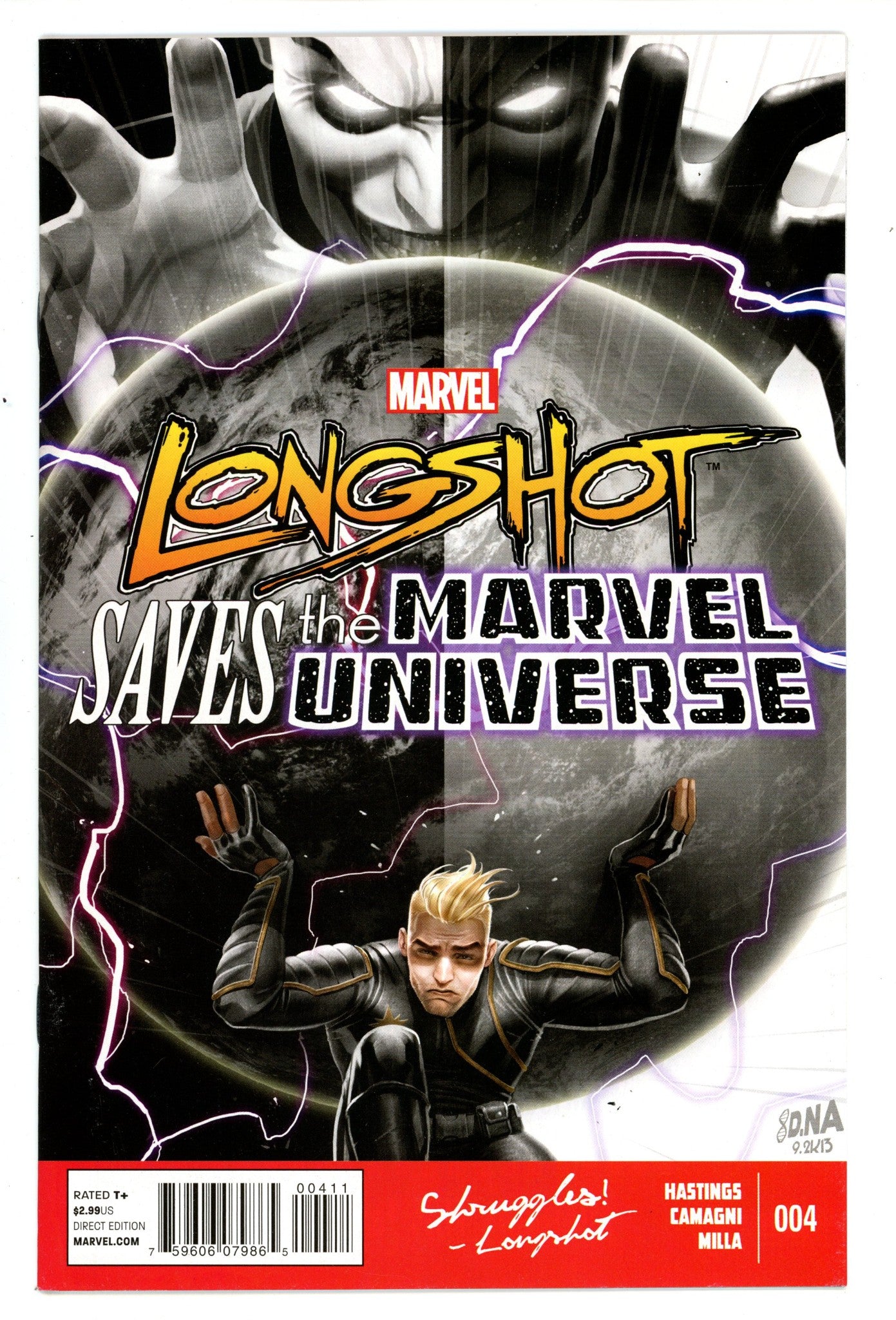 Longshot Saves the Marvel Universe 4 High Grade (2014) 