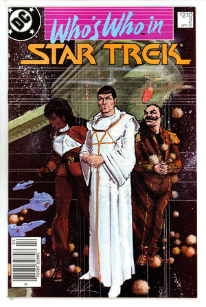 Who's Who in Star Trek 2 Canadian Variant NM- (1987)