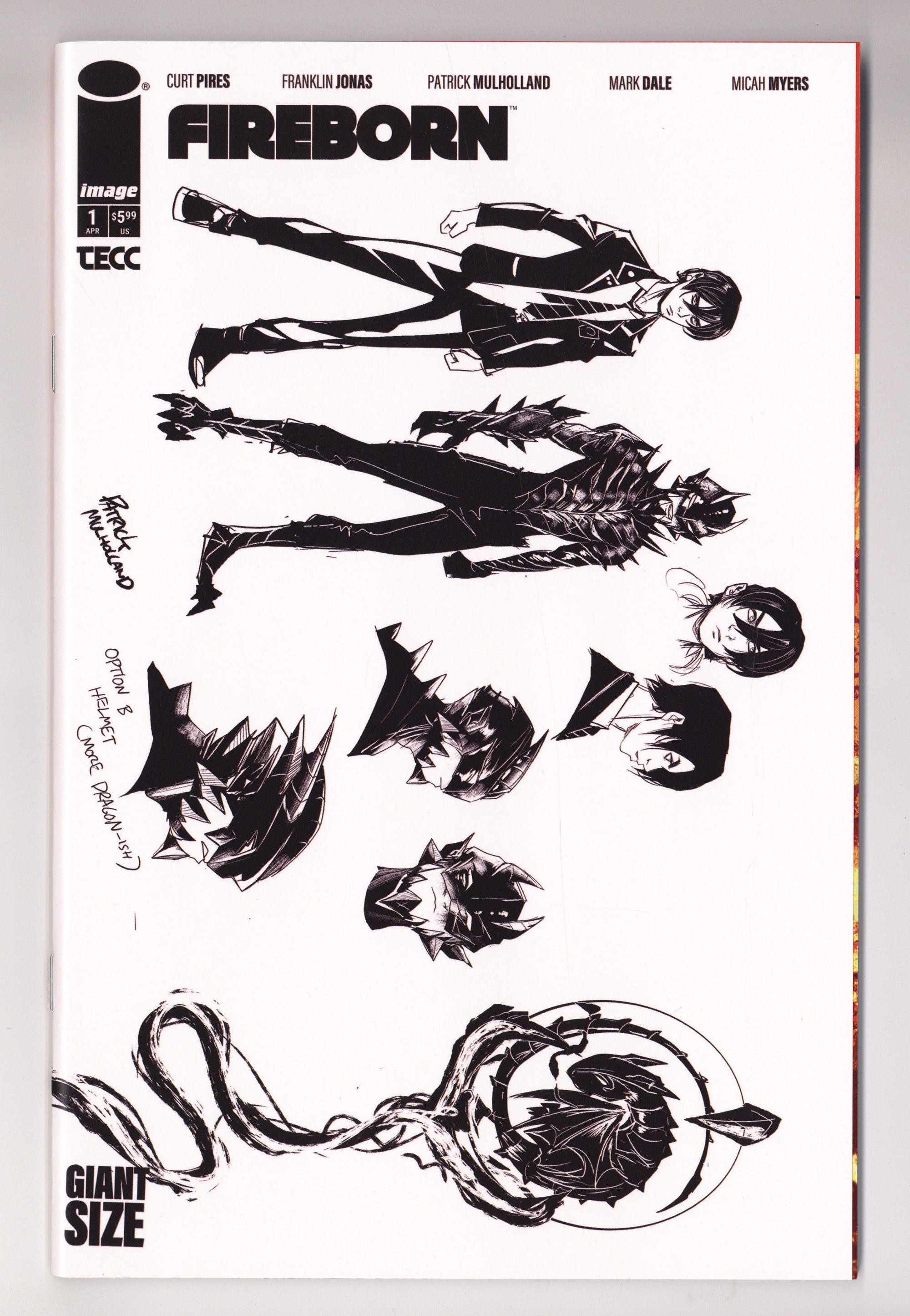 Fireborn   1  NM- (9.2)   (2026) Mulholland Design   Incentive Variant  
