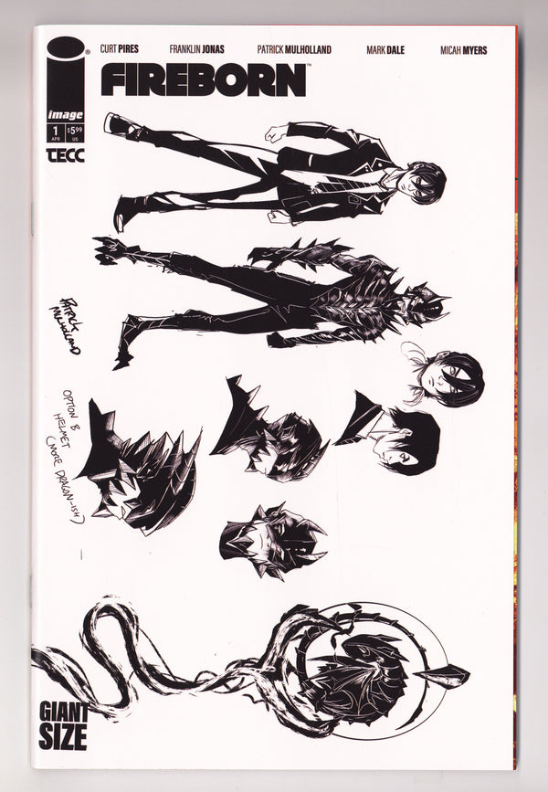 Fireborn   1  NM- (9.2)   (2026) Mulholland Design   Incentive Variant