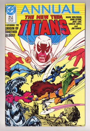 The New Teen Titans Annual Vol 2 2 High Grade (1986)