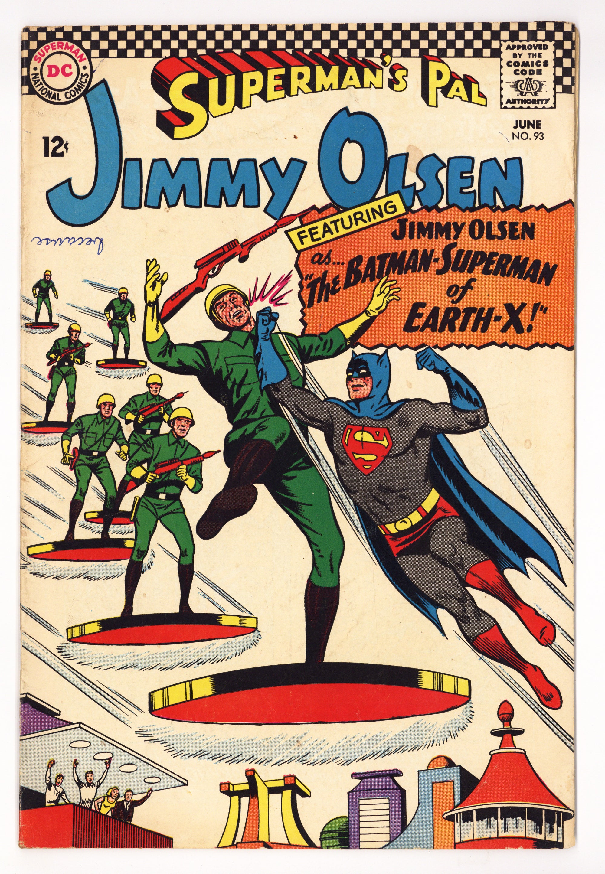 Superman's Pal, Jimmy Olsen 93 VG+ (4.5) (1966) 