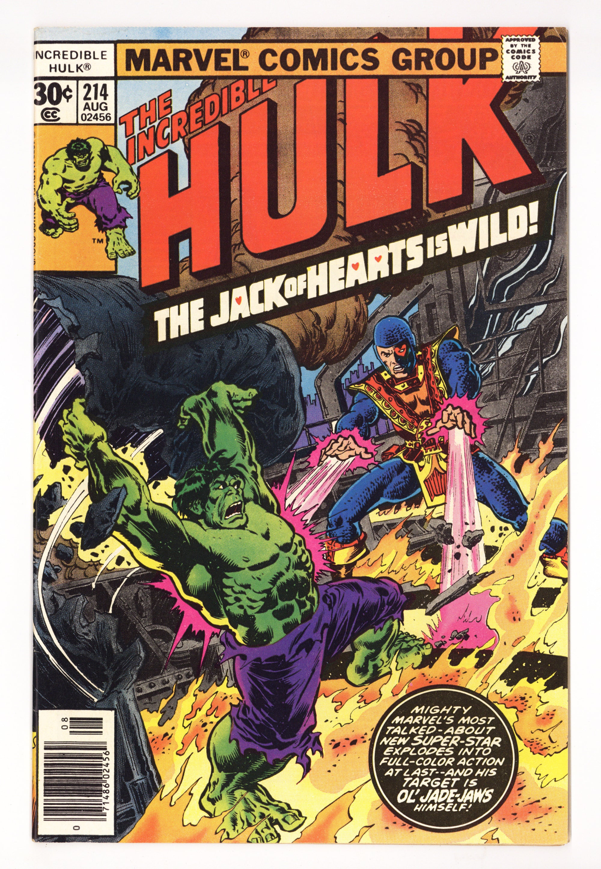 The Incredible Hulk Vol 1 214 Mid Grade (1977) 