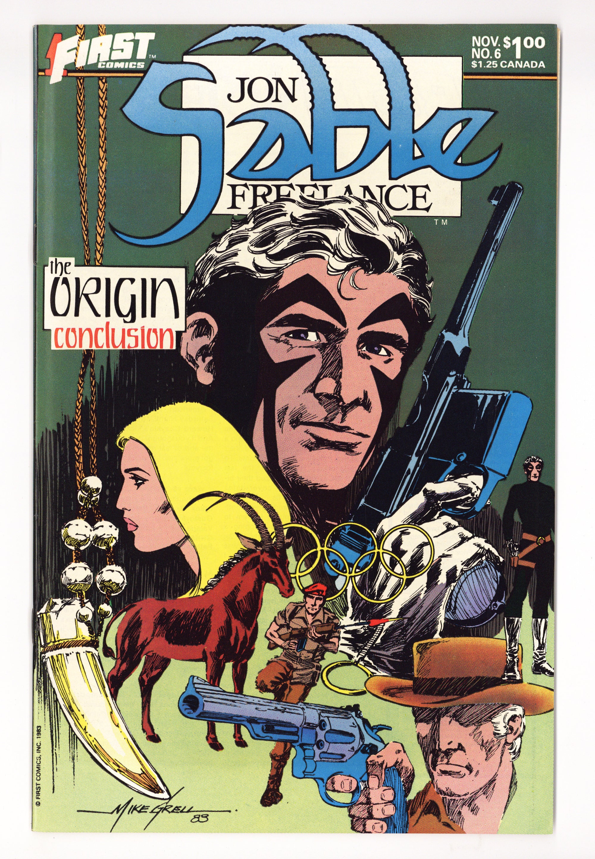 Jon Sable, Freelance 6 High Grade (1983) 