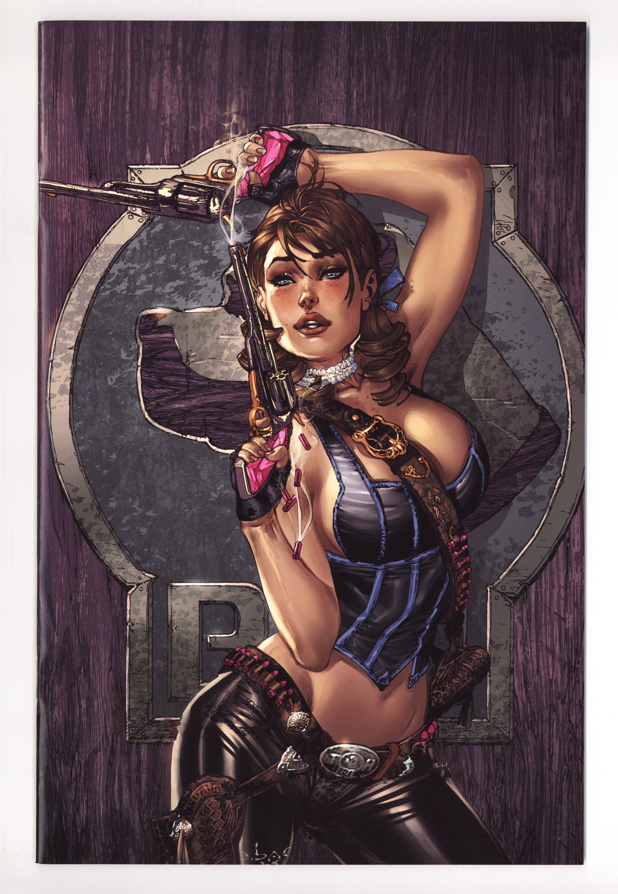 Legend of Oz: The Wicked West Vol 2 1 NM- (9.2) /300 (2012) Basaldua Virgin Exclusive Variant 