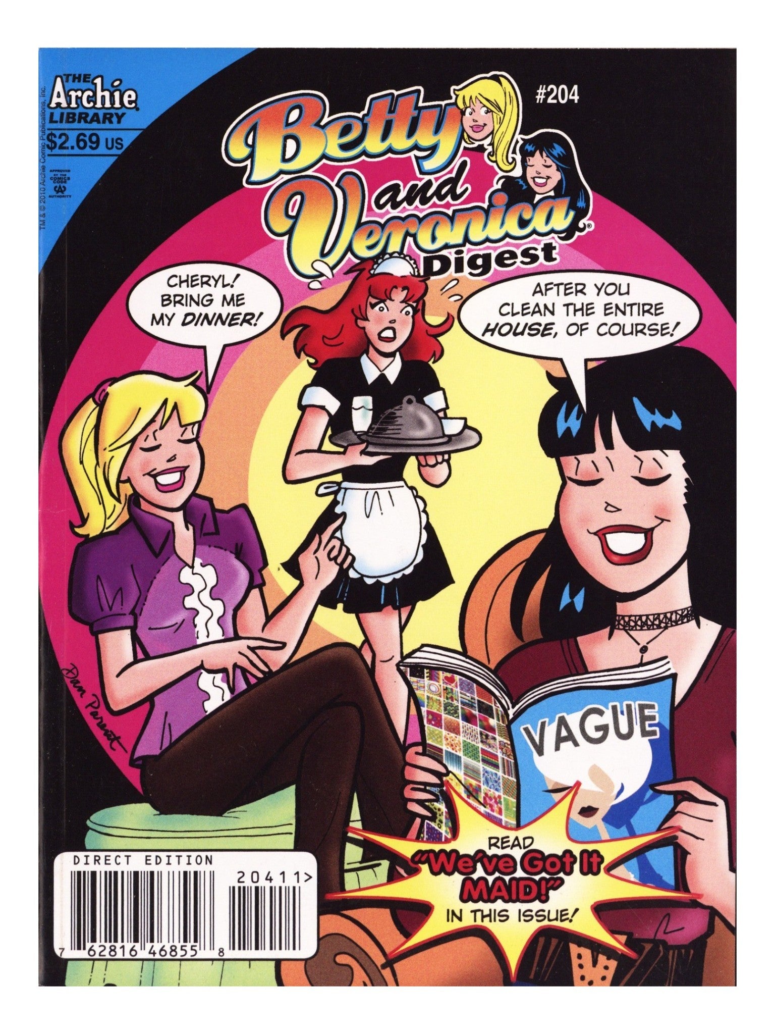 Betty and Veronica Comics Digest Magazine 204 High Grade (2010) 