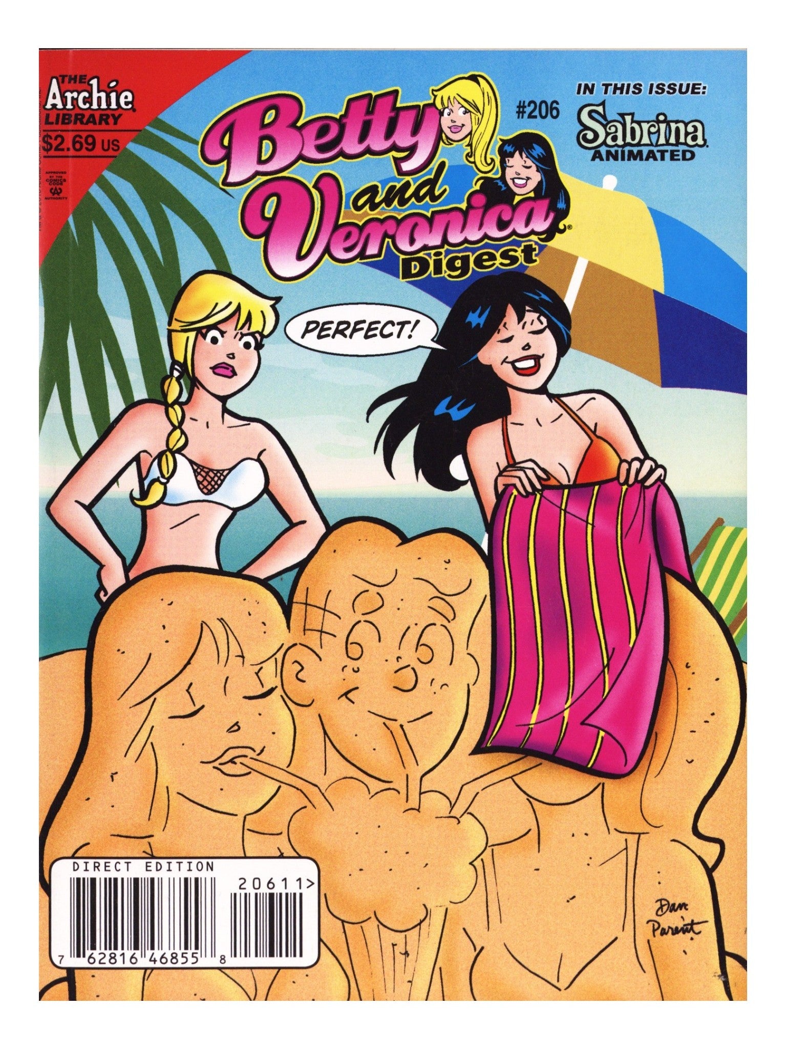 Betty and Veronica Comics Digest Magazine 206 Mid Grade (2010) 