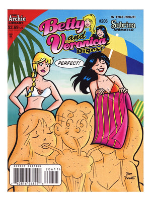 Betty and Veronica Comics Digest Magazine 206 Mid Grade (2010)