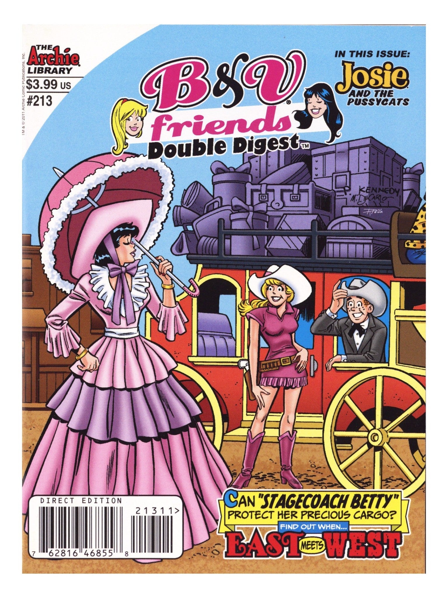 B&V Friends Double Digest Magazine 213 High Grade (2011) 