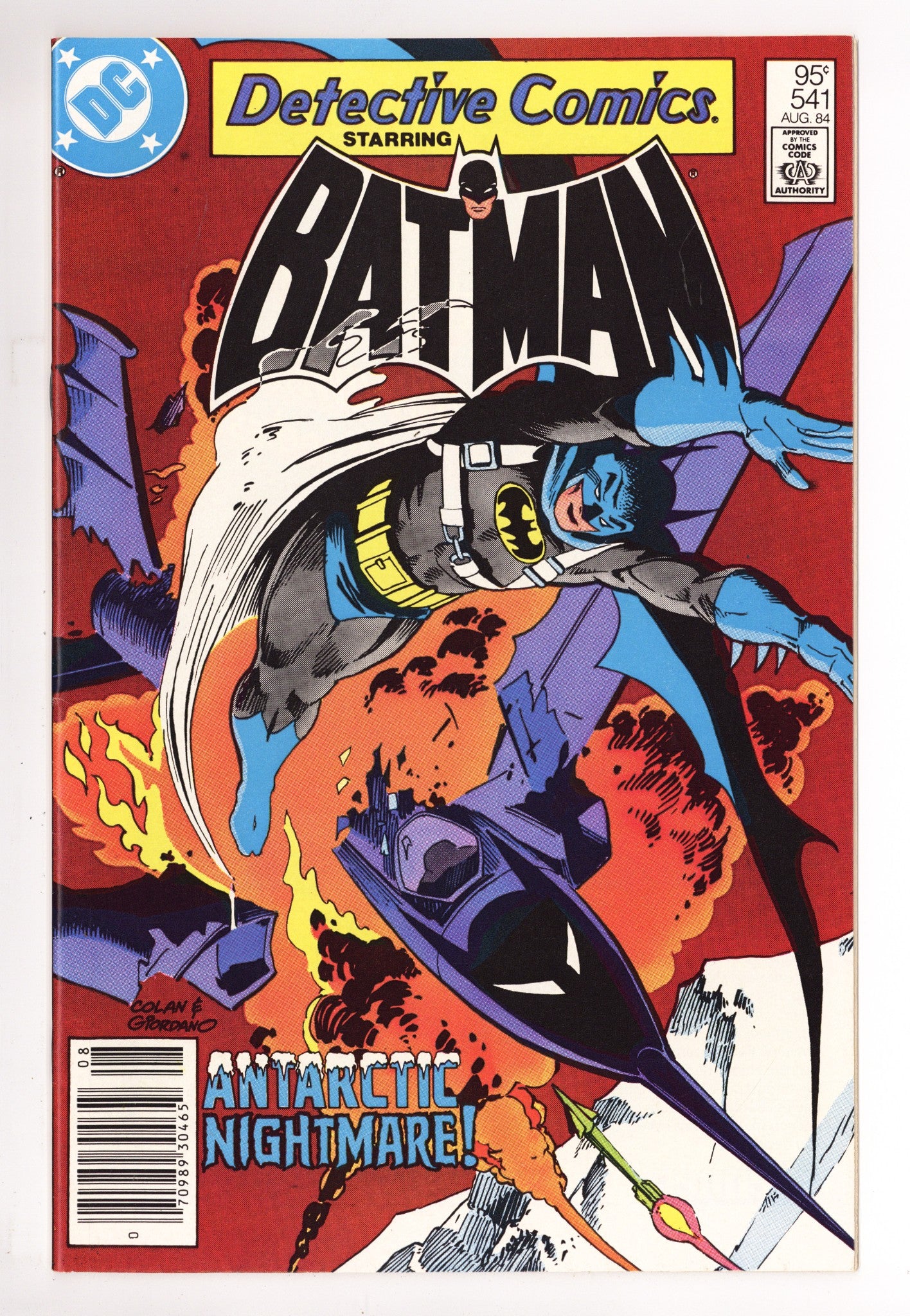 Detective Comics Vol 1 541 VF (8.0) (1984) Canadian Price Variant 