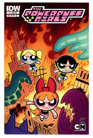 Powerpuff Girls Vol 1 7 Mid Grade (2014) Moy Variant