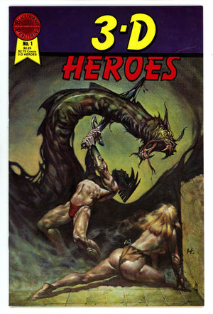 3-D Heroes 1 Mid Grade No Glasses (1986) 