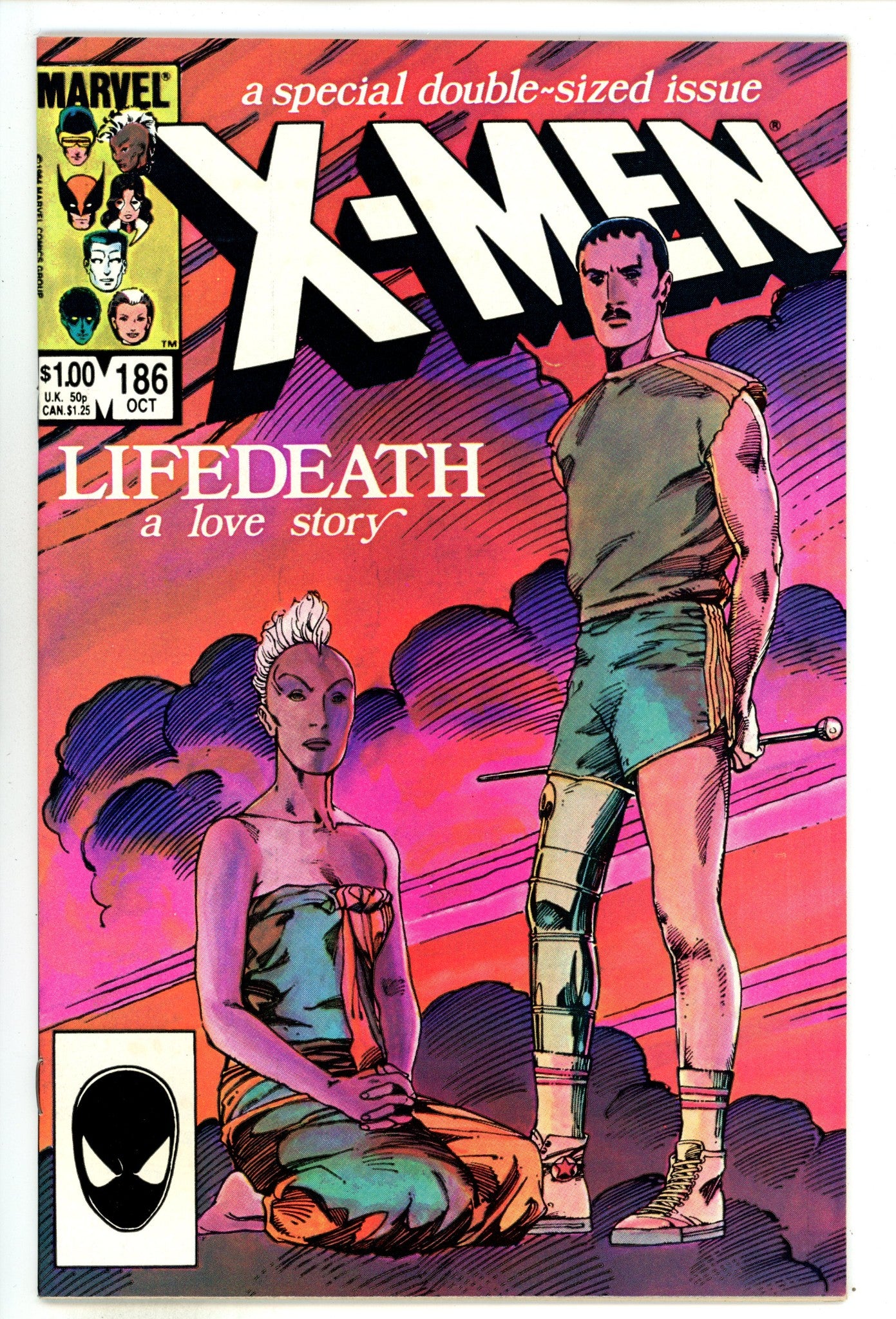 The Uncanny X-Men Vol 1 186 High Grade (1984) 