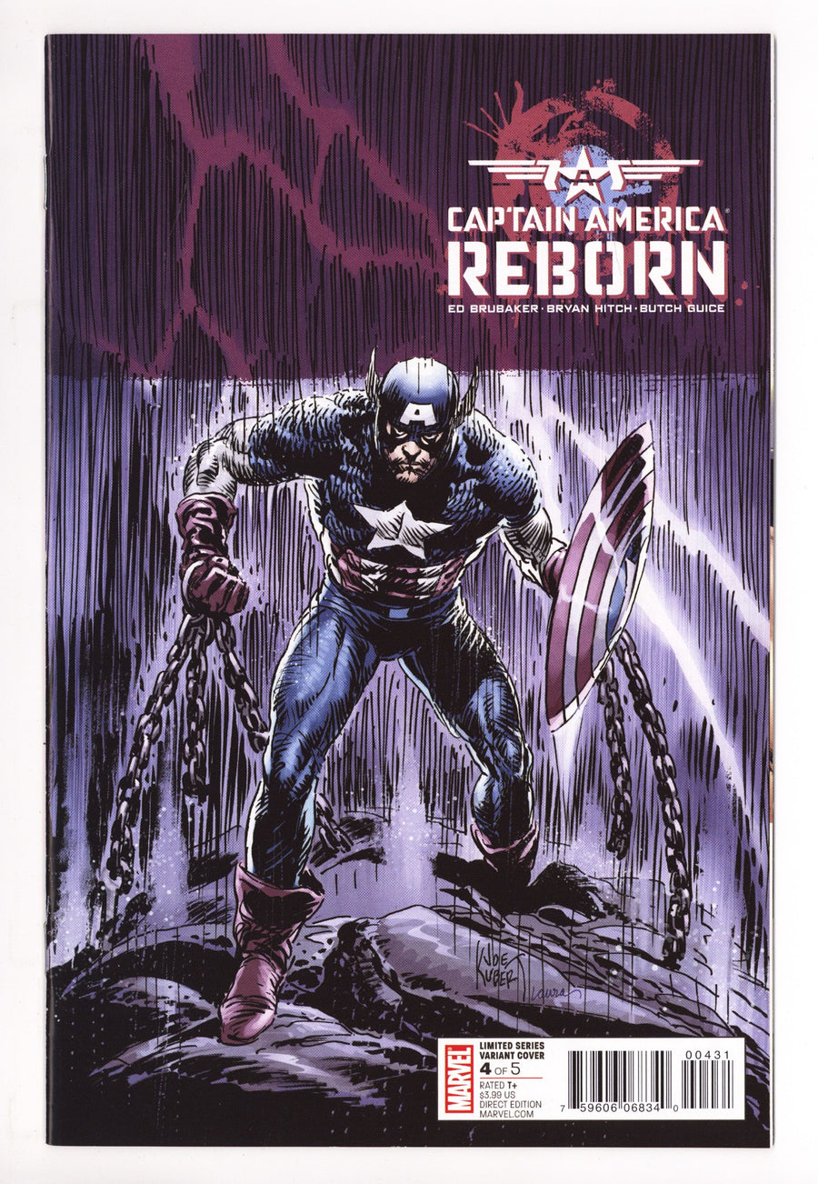 Captain America: Reborn 4 High Grade (2010) Kubert Variant 