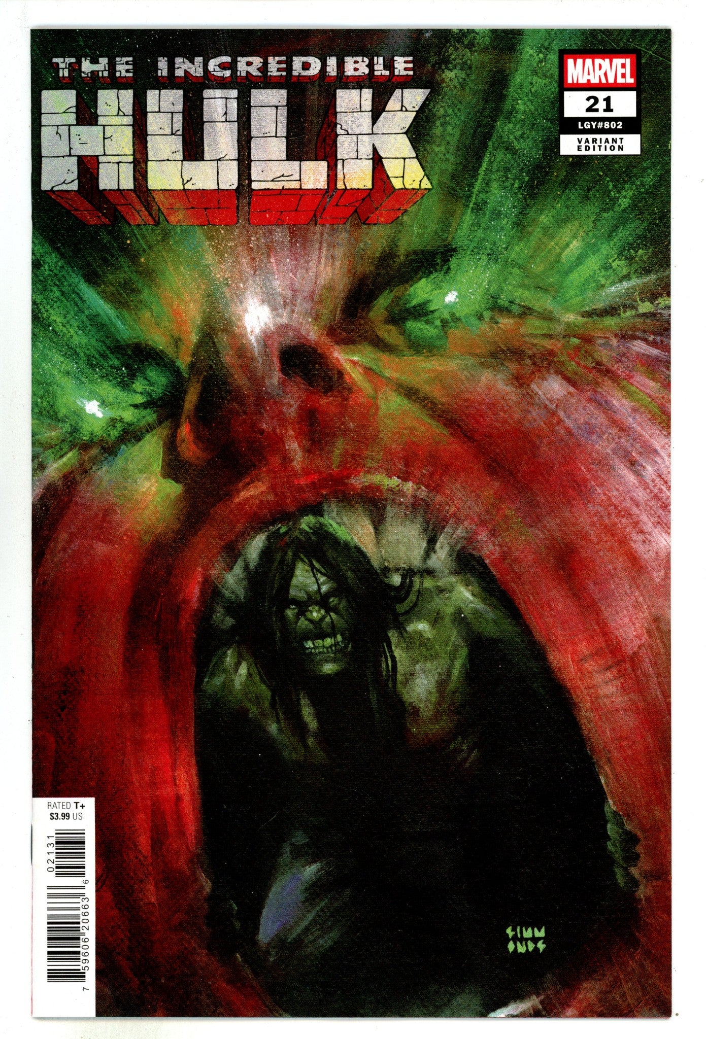 Incredible Hulk Vol 4 21 Simmonds Variant (2025)