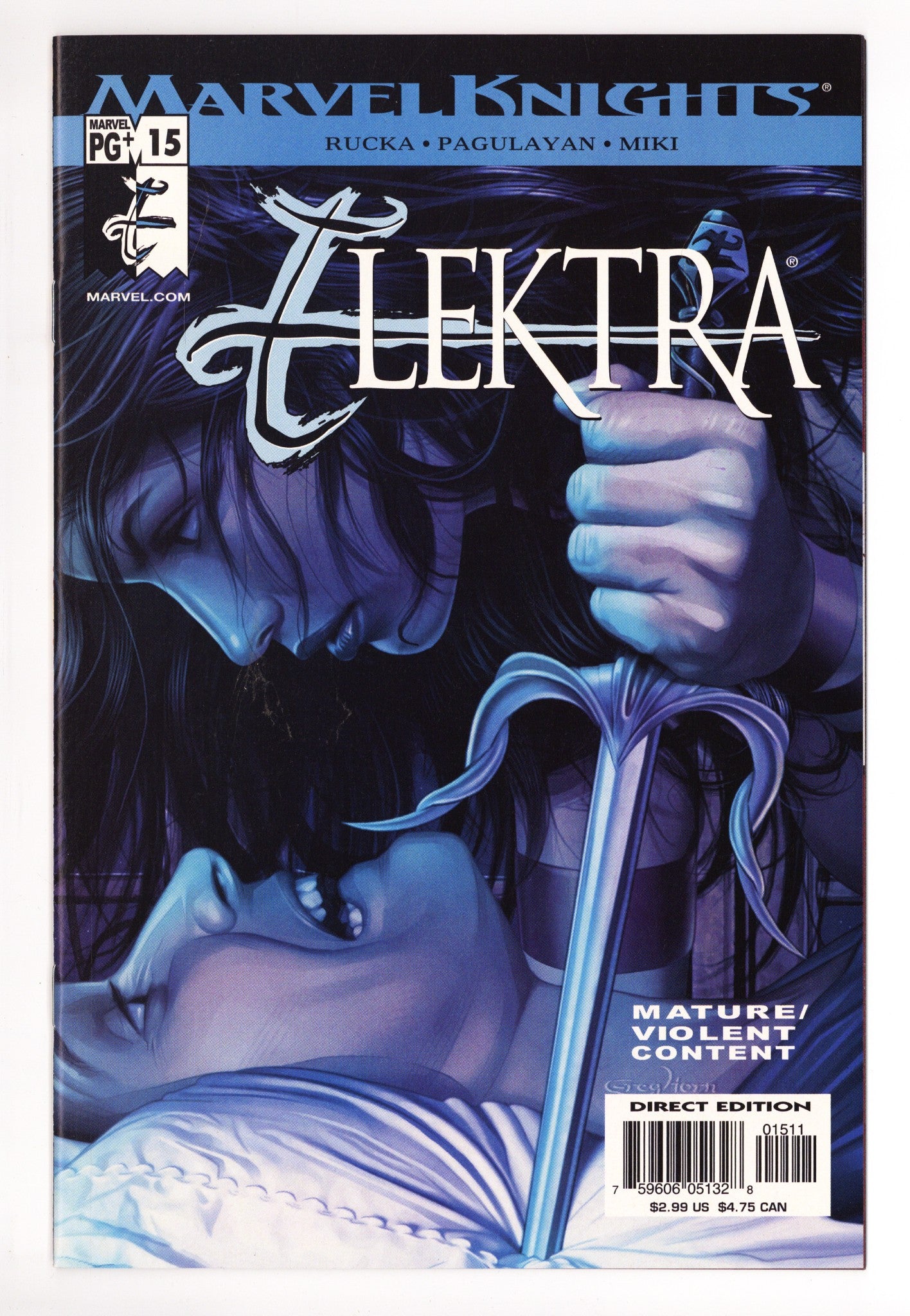 Elektra Vol 2 15 High Grade (2002) 