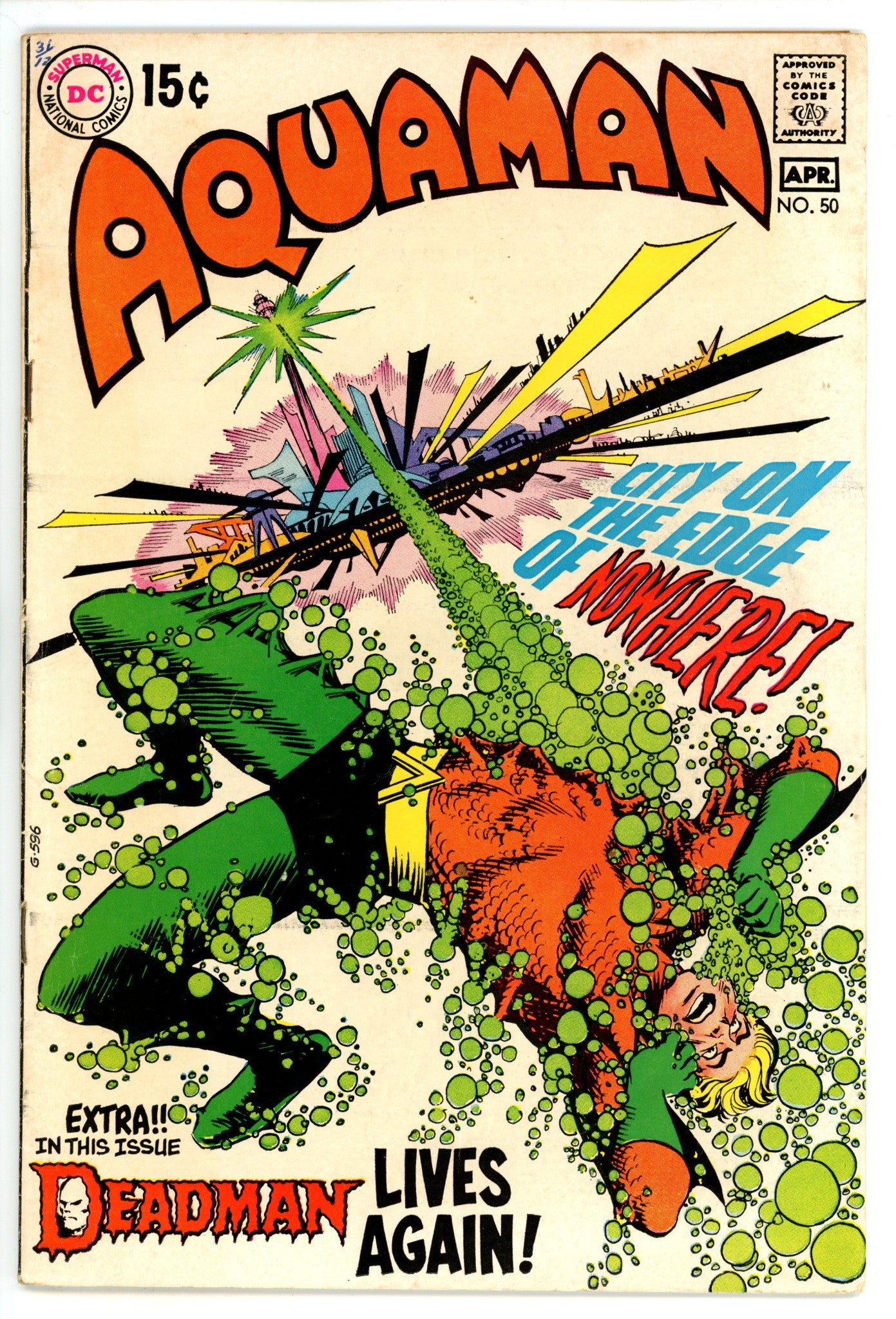 Aquaman Vol 1 50 FN- (5.5) (1970) 