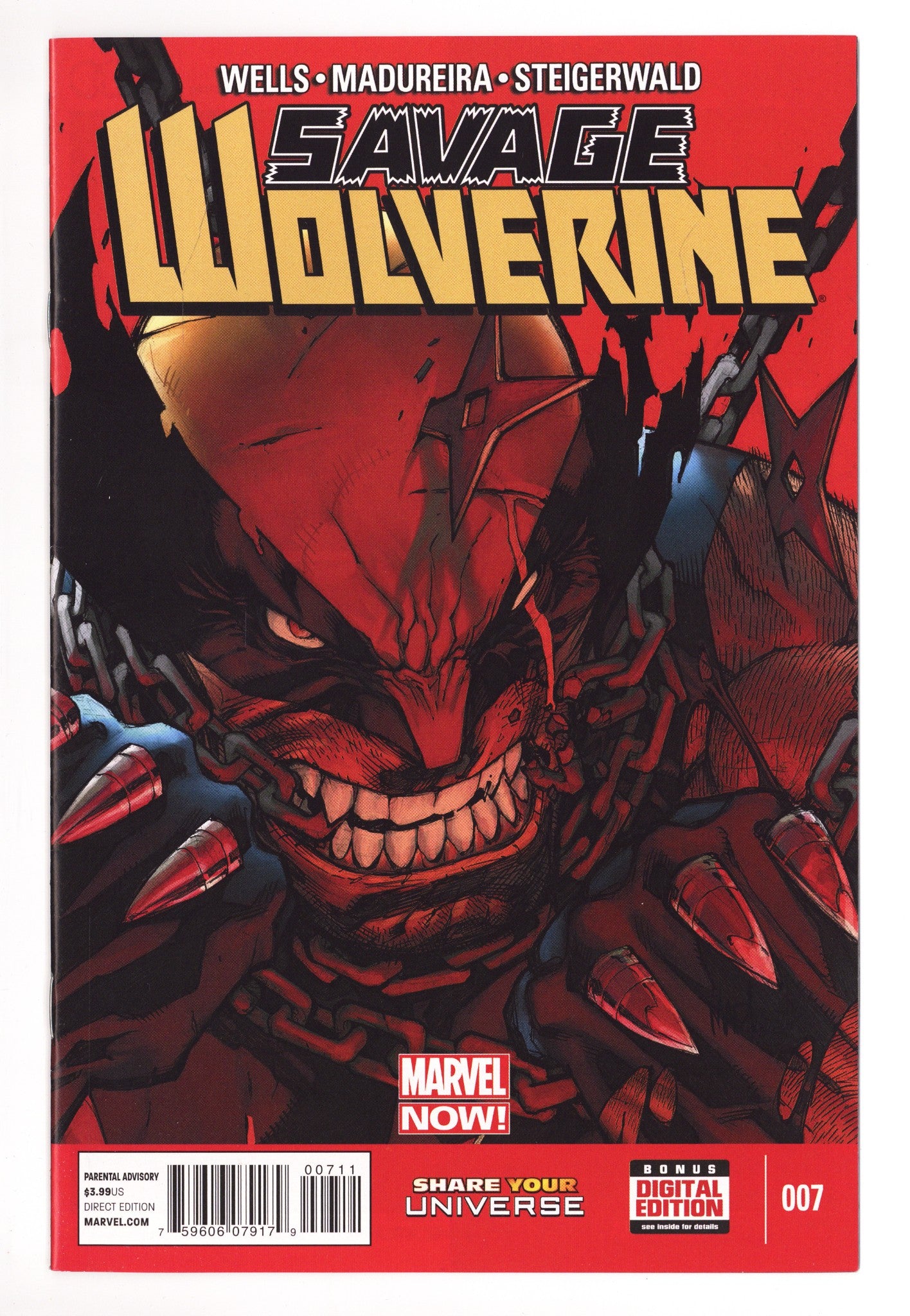 Savage Wolverine 7 High Grade (2013) 