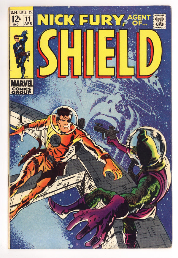 Nick Fury, Agent of SHIELD Vol 1 11 FN+ (6.5) (1969)