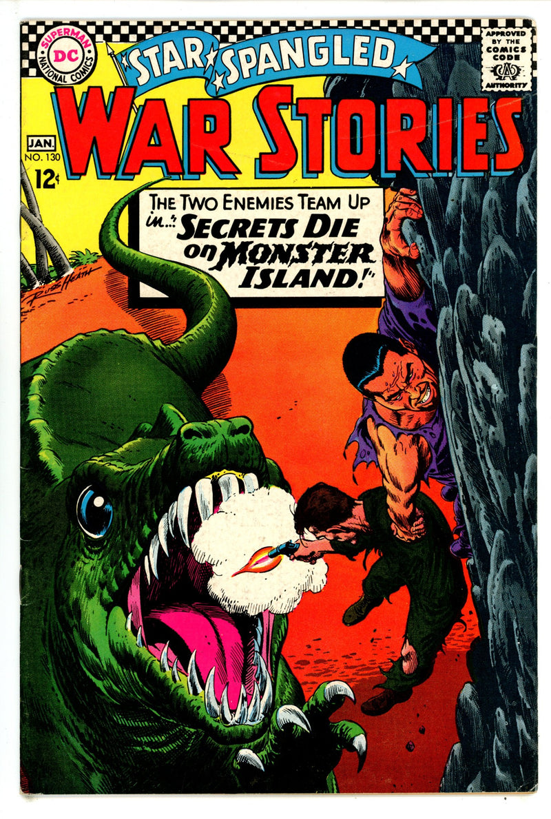 Star Spangled War Stories Vol 1 130 FN+ (6.5) (1966) 