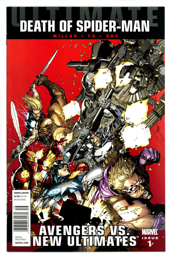 Ultimate Avengers vs. New Ultimates 1 VF (8.0) (2011) Newsstand