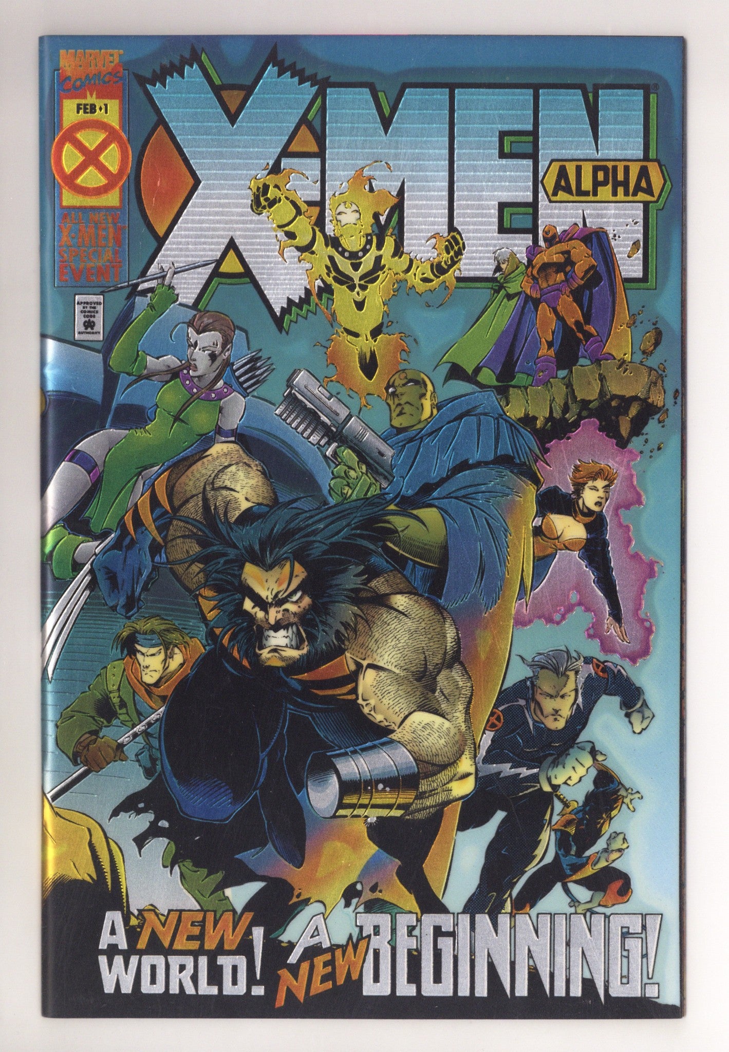 X-Men: Alpha 1 High Grade (1995) Newsstand 