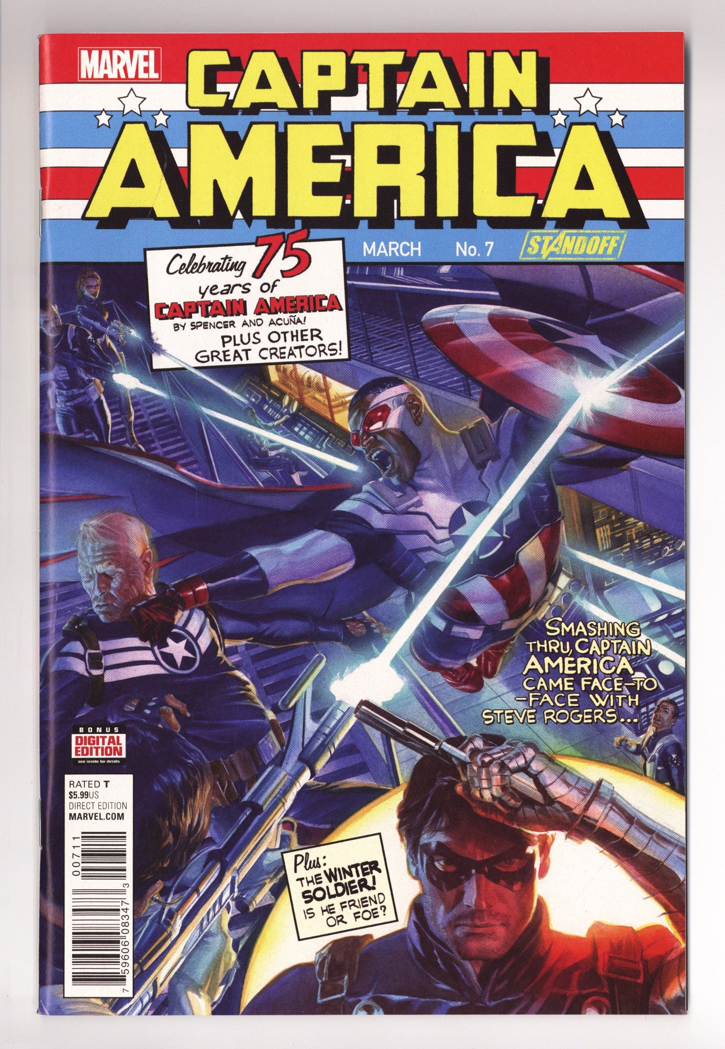 Captain America: Sam Wilson 7 High Grade (2016) 