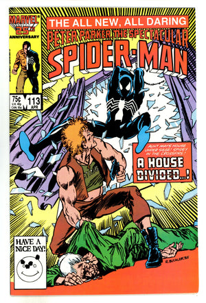 The Spectacular Spider-Man Vol 1 113 NM- (9.2) (1986)