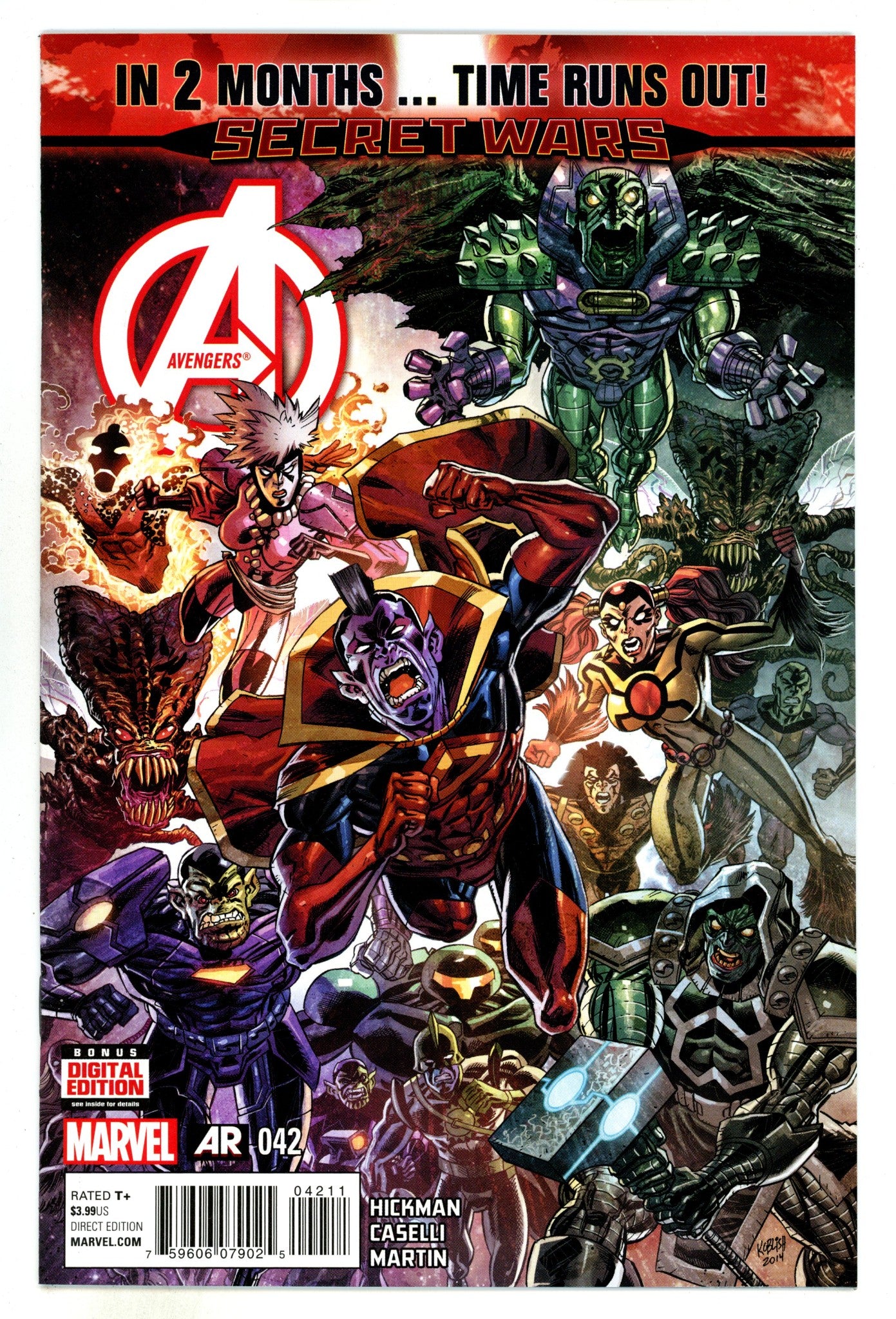 Avengers Vol 5 42 High Grade (2015) 