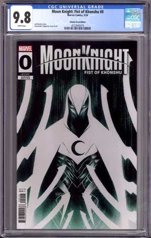Moon Knight: Fist of Khonshu 0 (240) CGC 9.8 (NM/M) (2024) Cappuccio One Per Store Variant