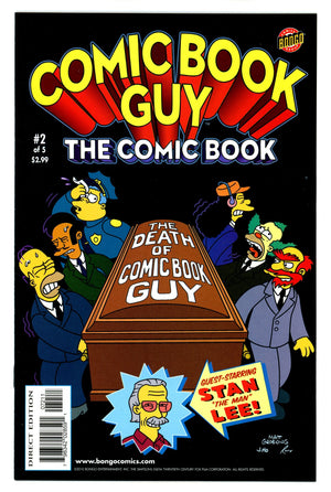 Bongo Comics Presents Comic Book Guy: The Comic Book 2 VF+ (8.5) (2010)