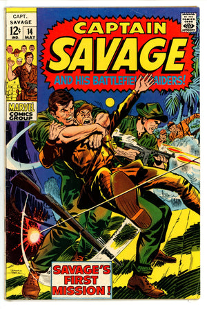 Capt. Savage and His Leatherneck Raiders 14 FN- (5.5) (1969)