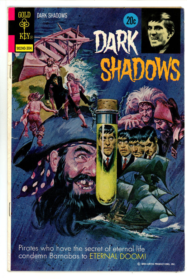 Dark Shadows 19 FN (6.0) 20¬¨¬¢ Variant (1973)