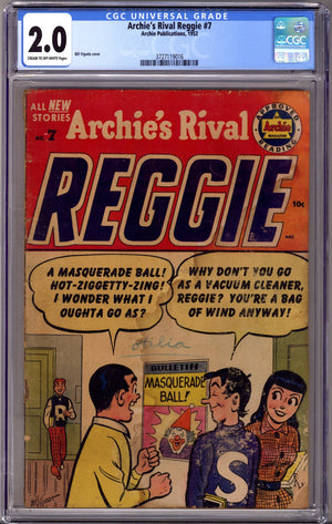 Archie's Rival Reggie 7 CGC 2.0 (1952)