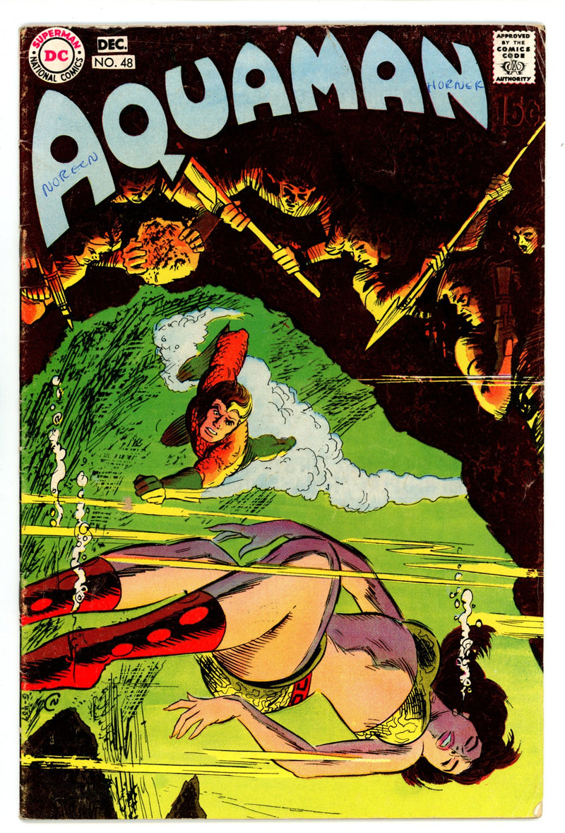 Aquaman Vol 1 48 VG (4.0) (1969) 